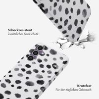 Selencia Vivid Back Cover Samsung Galaxy S23 FE - Trendy Leopard