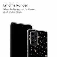 imoshion Design Hülle Samsung Galaxy A52(s) (5G/4G) - Stars Beige Reverse