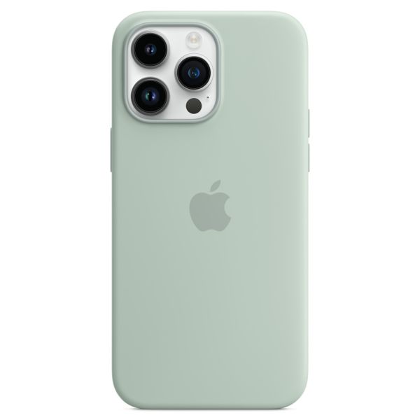 Apple Silikon-Case MagSafe für das Apple iPhone 14 Pro Max - Succulent