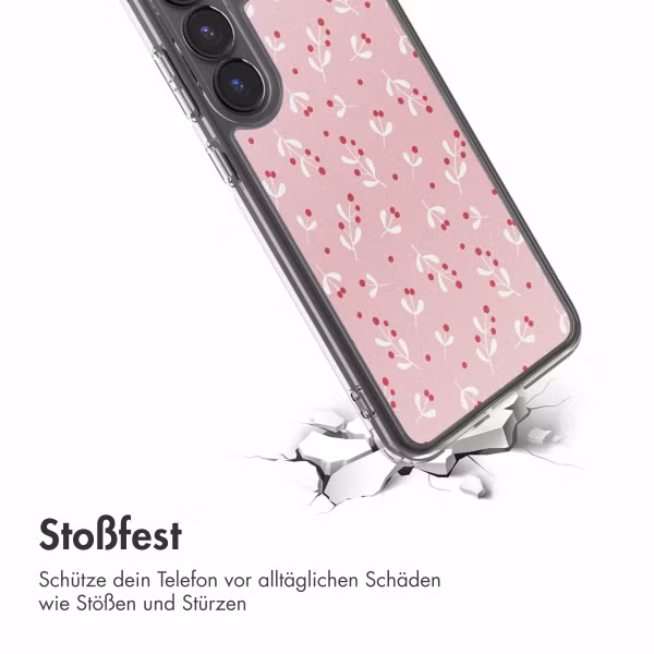 imoshion Design Hülle Samsung Galaxy S25 FE - Berries Blush