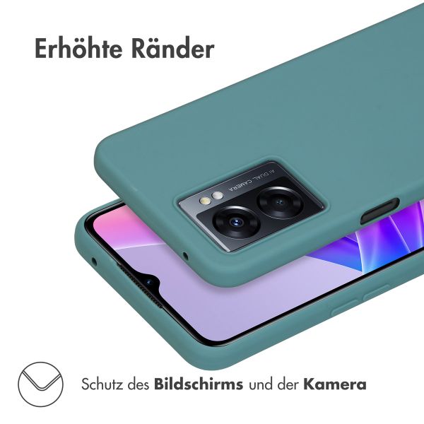 imoshion Color TPU Hülle für das Oppo A77 - Dunkelgrün