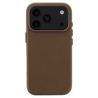 Accezz MagSafe Leather Backcover Apple iPhone 18 Pro / 17 Pro - Kaffeebraun