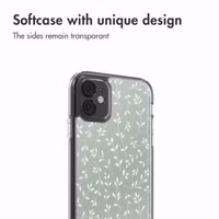 imoshion Design Hülle Apple iPhone 11 - Smoke Green Flowers
