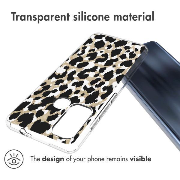 imoshion Design Hülle für das Motorola Moto G60 - Leopard