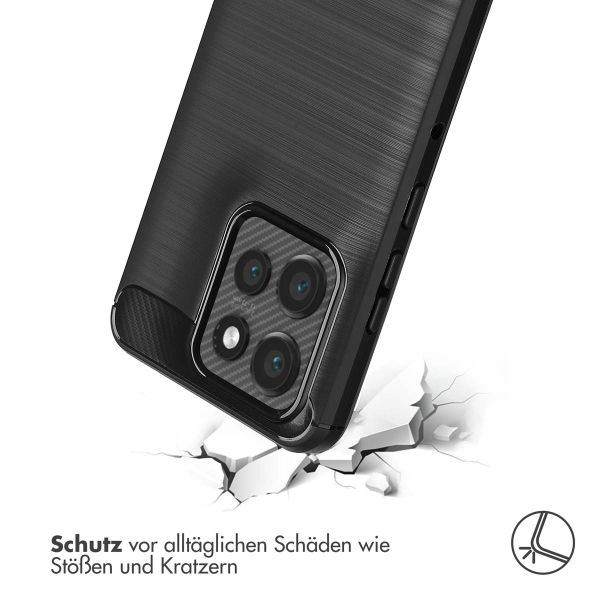 imoshion Brushed Back Cover Motorola Thinkphone 25 / Motorola Edge 50 Neo / Edge 60 Neo - Schwarz