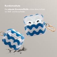 Selencia Vivid Case Apple AirPods 3 - Wave Vibes Classic Blue