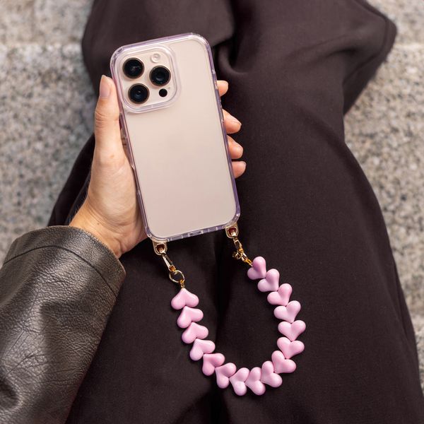 Selencia Lova Herz-Handgelenkbande - Cotton Candy