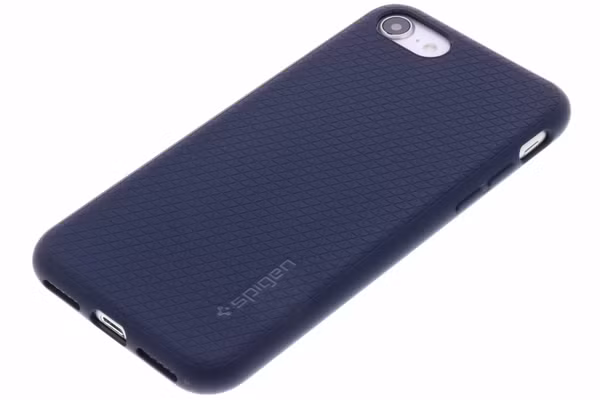 Spigen Blaues Liquid Air™ Case für das Apple iPhone SE (2022 / 2020) / 8 / 7
