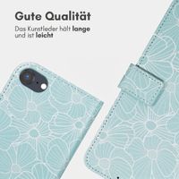 imoshion Design Klapphülle Apple iPhone SE (2022 / 2020) / 8 / 7 / 6(s) - Botanica