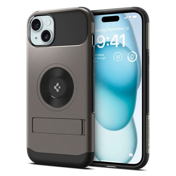 Spigen Slim Armor™ Case MagSafe Apple iPhone 15 / 14 / 13 - Gunmetal