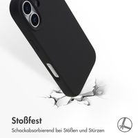 Accezz Liquid Silikoncase mit MagSafe Apple iPhone 17 - Schwarz