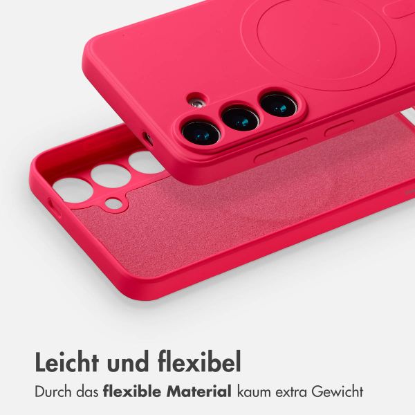 imoshion Color Back Cover mit MagSafe Samsung Galaxy S25 - Neon Pink