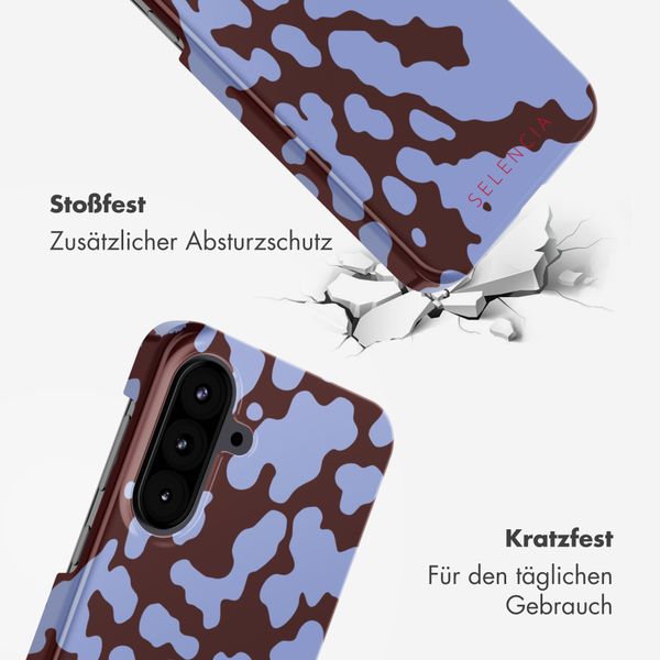 Selencia Vivid Back Cover Samsung Galaxy A57 (5G) - Moo'd Lavender Glow