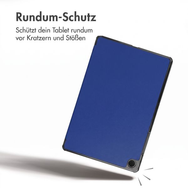 imoshion Trifold Klapphülle Samsung Galaxy Tab A9 Plus - Cobalt Blue