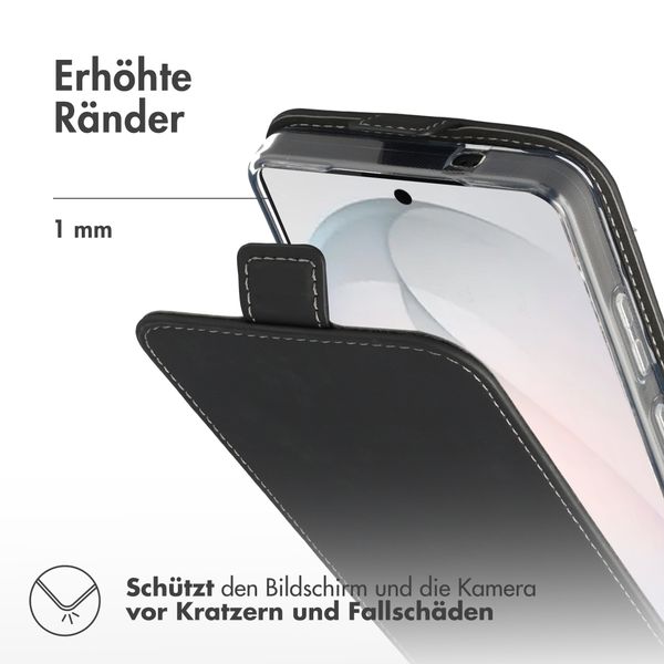Accezz Flip Case Samsung Galaxy S26 - Schwarz