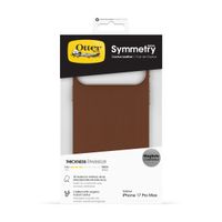 OtterBox Symmetry Cactus Leder Back Cover MagSafe Apple iPhone 17 Pro Max - Desert Sadle