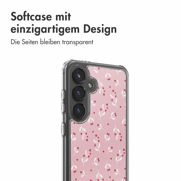 imoshion Design Hülle Samsung Galaxy S24 - Berries Blush