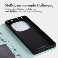 imoshion Design Klapphülle Xiaomi Redmi Note 14 Pro Plus (5G) - Blue Flowers