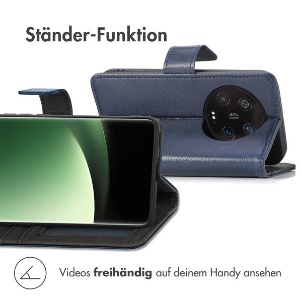 imoshion Luxuriöse Klapphülle Xiaomi 13 Ultra - Dunkelblau