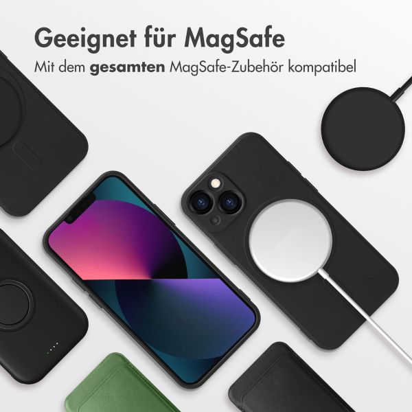 imoshion Color Back Cover mit MagSafe für das iPhone 13 Mini - Schwarz