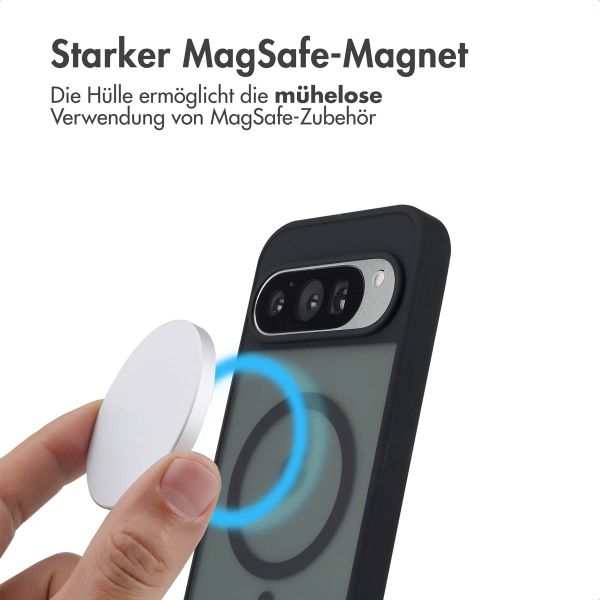 imoshion Color Guard Back Cover mit MagSafe für das Google Pixel 9 / 9 Pro - Schwarz