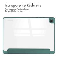 imoshion Trifold Hardcase Klapphülle Samsung Galaxy Tab A9 Plus - Grün