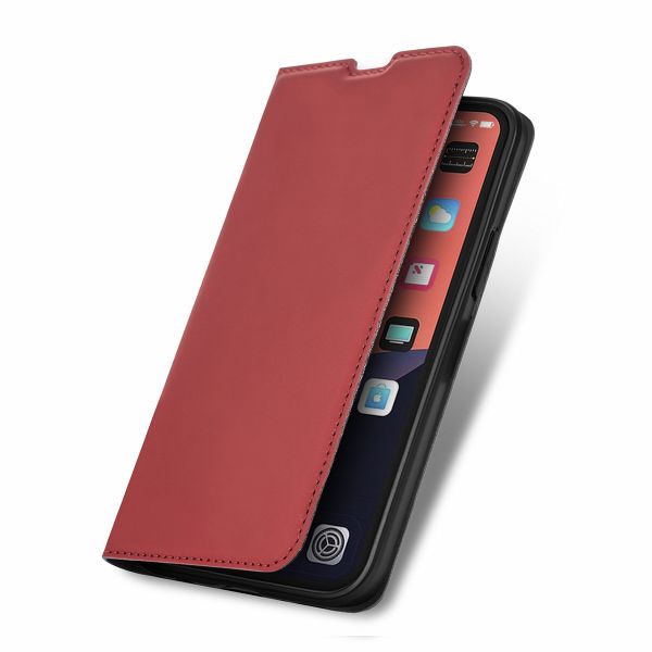 imoshion Slim Folio Klapphülle iPhone 13 Pro Max - Rot