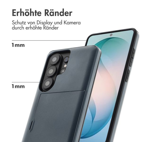 imoshion Backcover mit Kartenfach Samsung Galaxy S26 Ultra - Dunkelblau