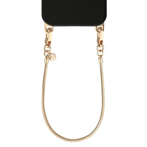 Selencia Sleek Chain-Handykette - Gold