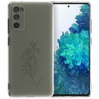 imoshion Design Hülle für das Samsung Galaxy S20 FE - Floral Green