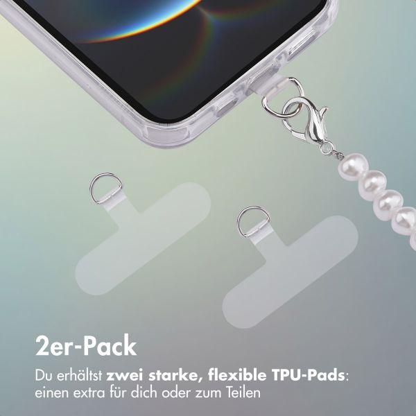 imoshion Pad für Handykette- 2er-Pack - Silber