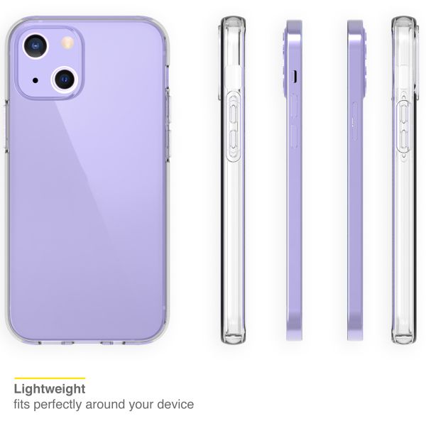 Accezz Clear TPU Backcover Apple iPhone 13 Mini - Transparent