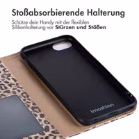 imoshion Design Klapphülle Apple iPhone 16e - Leopard Mood