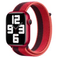 Apple Sport Loop Armband für Apple Watch Series 1 bis 10 / SE / Ultra (2) (44/45/46/49 mm) - Product Red