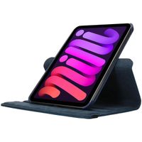 imoshion 360° drehbare Klapphülle für das iPad Mini 7 (2024) / iPad Mini 6 (2021) - Dunkelblau