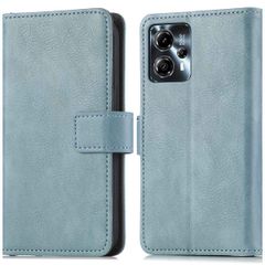 imoshion Luxuriöse Klapphülle Motorola Moto G13 / G23 - Hellblau