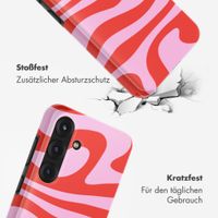 Selencia Vivid Rückabdeckung mit MagSafe Samsung Galaxy S25 - Dream Swirl Pink