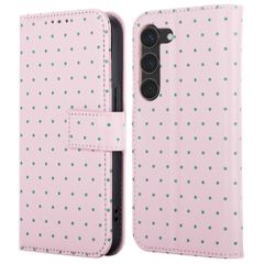 imoshion Design Klapphülle Samsung Galaxy S23 - Happy Dots