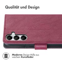 imoshion Luxuriöse Klapphülle Samsung Galaxy A56 - Bordeaux