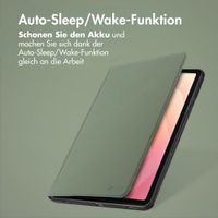 Accezz Classic Klapphülle Samsung Galaxy Tab S11 - Grün