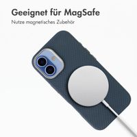 Accezz Mesh Backcover mit MagSafe Apple iPhone 17 - Dunkelblau