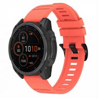 imoshion QuickFit® Stripe Silikonarmband -   Garmin 22 mm Anschluss - Orange