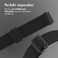 imoshion Gewebtes Nylonarmband - Universeller 20-mm-Anschluss - Schwarz