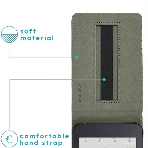 imoshion Stand Flipcase Kobo Clara Colour / BW - Hellblau