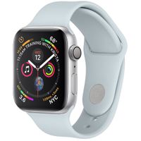 imoshion Silikonband für die Apple Watch Series 1 bis 9 / SE (38/40/41 mm) | Series 10 (42 mm) - Hellblau