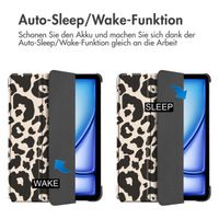 imoshion Design Trifold Klaphülle Apple iPad Air 13 Zoll (2025) M3 / (2024) M2 - Leopard