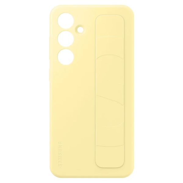 Samsung Original Standing Grip Backcover für das Galaxy S24 FE - Yellow