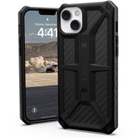 UAG Monarch Backcover für das iPhone 14 Plus - Carbon Fiber