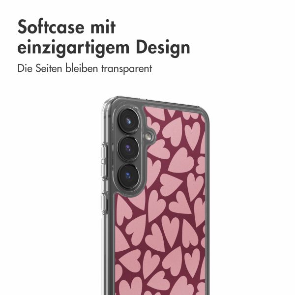 imoshion Design Hülle Samsung Galaxy S25 FE - Hearty Blush