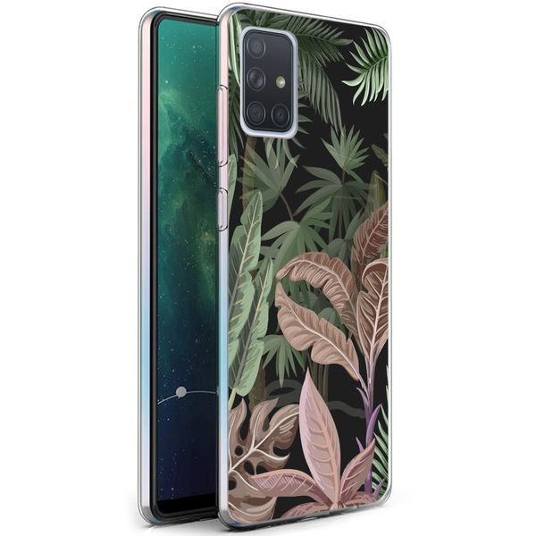 imoshion Design Hülle für das Samsung Galaxy A71 - Dark Jungle